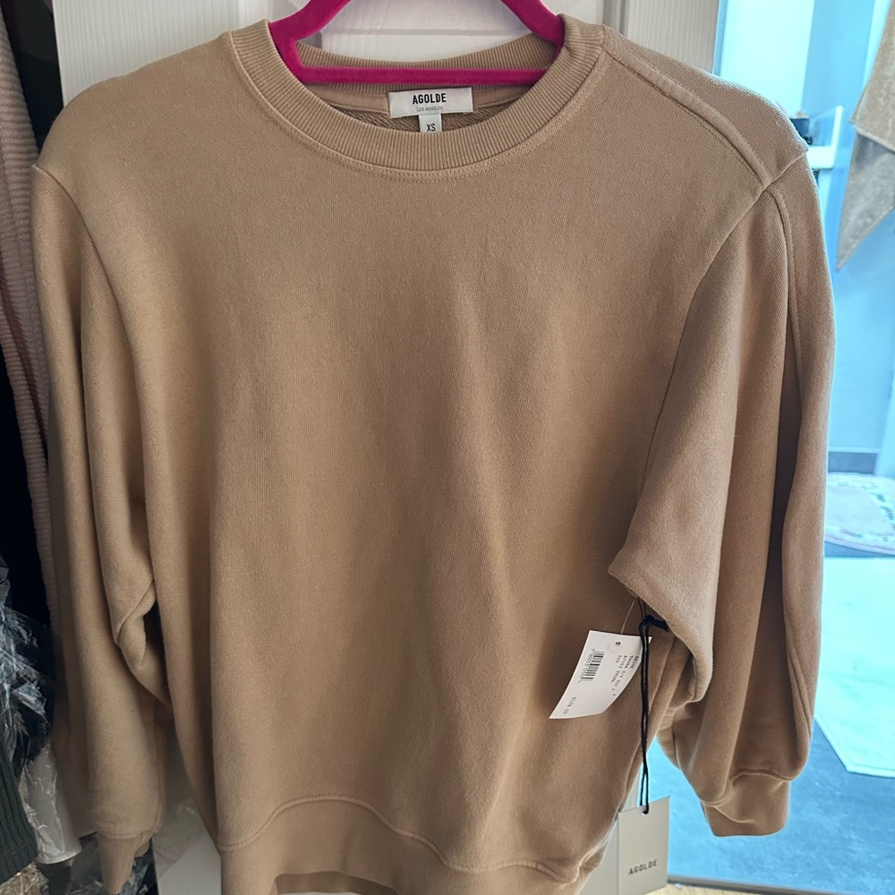 AGolde Thora 3/4 sleeve sweatshirt